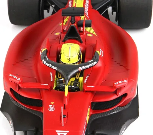 Miniatura 5 de BBURAGO - Hierro F1-75 - Italia Monza GP 2022-1/18, Rojo/Amarillo