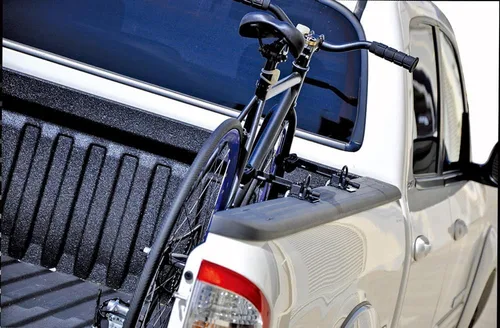 Miniatura 6 de Inno, portabicicletas para transportar bicicletas en plataforma de camión, de tamaño estándar
