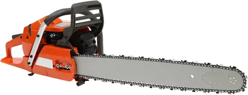 Miniatura 15 de LOYALHEARTDY Sierra de cadena de 58 cc 2 ciclos 4.4 Hp Sierras de gasolina de mano 18 pulgadas motosierra para árboles de madera corte jardín granja