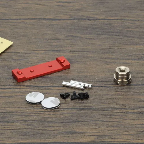 Miniatura 7 de RCAWD Aleación SCX24 Refit Cuerpo Clip Imanes para 1-24 Axial SCX24 Crawler Actualización Piezas Rojo