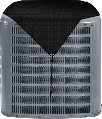 Miniatura 9 de E&K Cubierta superior de malla para aire acondicionado de 36 x 36 pulgadas, para exteriores, con cuerdas elásticas que protegen del polvo
