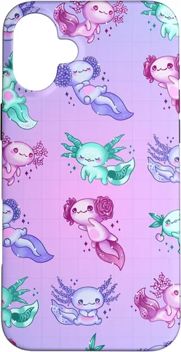 Miniatura 23 de Funda con patrón Axolotl para iPhone 12/12 Pro