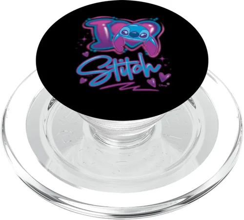 Miniatura 8 de Lilo & Stitch - PopSockets PopGrip estándar con diseño de I Love Stitch