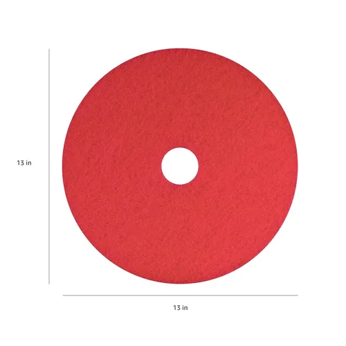 Miniatura 2 de Americo Almohadillas para pulir, 13" de diámetro, rojo, 5/cartón