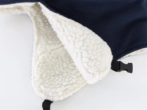 Miniatura 3 de Connectyle Sombreros de invierno cálidos de forro polar para hombre con visera resistente al viento con orejeras