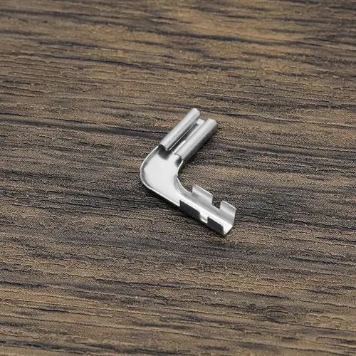 Miniatura 5 de ECSiNG 50 conectores de pala de terminal de crimpado de 0.110 in en ángulo de 90° con 50 fundas aislantes para interruptor de equipo, quad