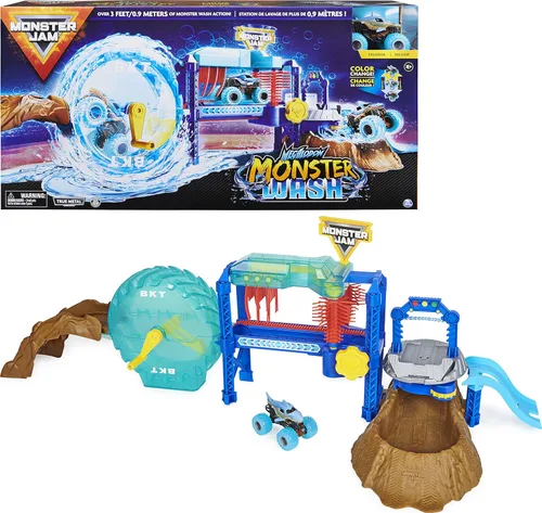 Miniatura 9 de Monster Jam, pack oficial de 12 camiones monstruo fundidos a presión a escala 1:64 para niños y niñas, juguetes para niños de 4-6 años en adelante