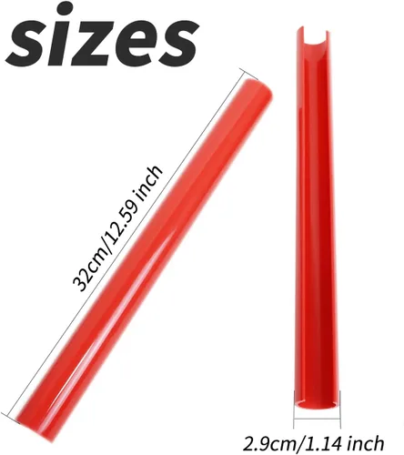 Miniatura 6 de Tiras de parrilla para BMW F30 F32 F20 F36, insertos de rejilla de riñón para BMW Serie 3 4 (rojo)