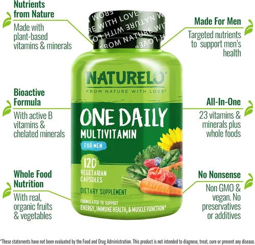 Miniatura 4 de NATURELO - Multivitamínico diario para los hombres