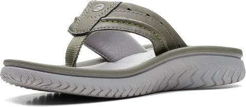 Miniatura 7 de Clarks Sandalias Wesley Post para hombre, oliva (Olive Synthetic)