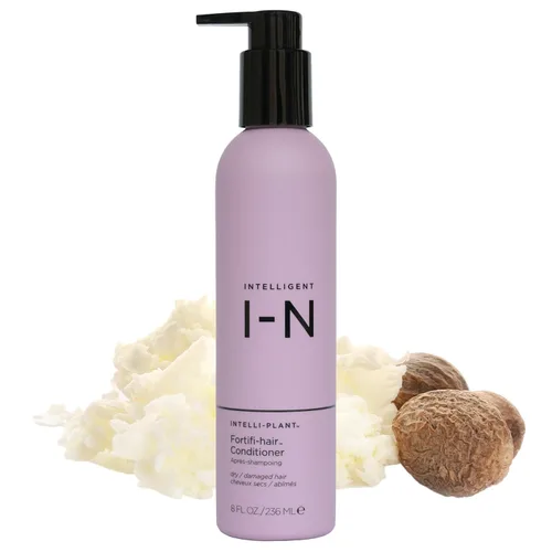 Intelligent Nutrients Fortifi-hair Acondicionador hidratante reparador intensivo para cabello seco y dañado, rejuvenece, reconstruye, vegano, 8 onzas
