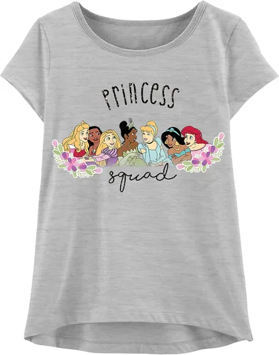 Miniatura 7 de Camiseta de Niñas de Princesas Disney (Conjuntos) Jasmín Ariel Tiana Blancanieves Bella Rapunzel Cenicienta Mulan Aurora Moana Ropa