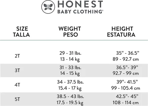 Miniatura 4 de HonestBaby Multipack 2-Piece Pajamas Sleepwear Pjs 100% Organic Cotton for Infant Baby and Toddler Girls