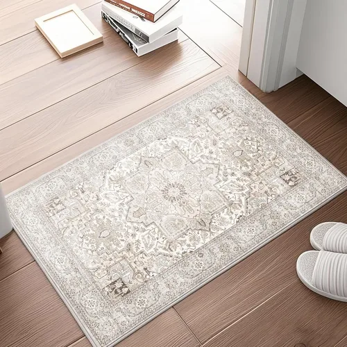 Miniatura 29 de Tapetes de 5x7, lavables a máquina, para sala de estar, tapete antideslizante grande para dormitorio, cocina, entrada, baño, oficina