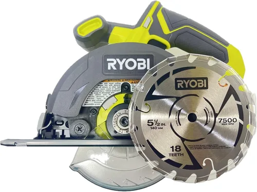 Miniatura 5 de Ryobi P505 5 – 1/2" Sierra Circular 18 Voltios.