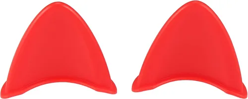 Miniatura 8 de Motoforti 2 piezas de orejas de gato, accesorios de decoración de casco, autoadhesivos, universales, cubierta de casco para motocicleta, bicicleta