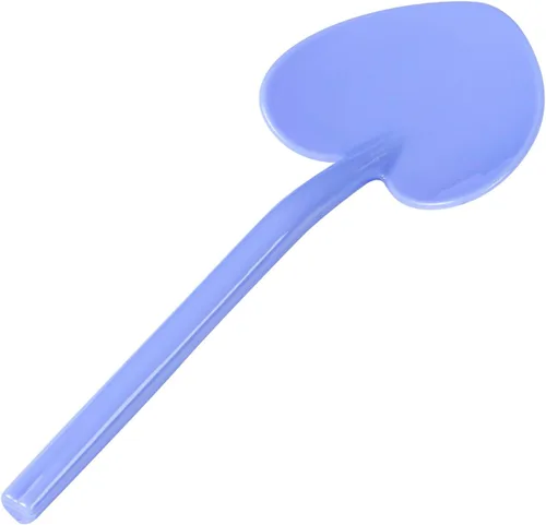 Miniatura 16 de Restaurantware Cucharas de corazón de 3.5 pulgadas x 1.25 pulgadas, 500 mini cucharas de plástico desechables, en forma de corazón para postres