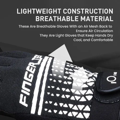 Miniatura 2 de Guantes de entrenamiento de dedo completo para levantamiento de pesas para hombres y mujeres con relleno, guantes de ejercicio de gimnasio de mano