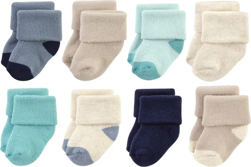 Miniatura 121 de Hudson Baby - Calcetines de algodón para bebés recién nacidos y Terry para niñas bebés