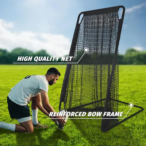 Miniatura 4 de Football Kicking Cage Net - Heavy Duty Portable Training Net with Steel Frame for Backyard Indoor Outdoor Field Goal Training & Punting Passing