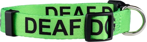Miniatura 2 de Native Pup Collar para perro sordo Advertencia de dificultad auditiva (grande)