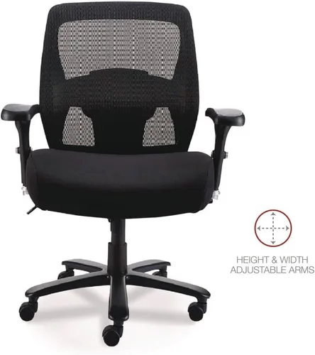 Miniatura 7 de Alera Alera Faseny Series - Silla de gerente grande y alta, soporta hasta 400 libras, altura del asiento de 17.48 a 21.73 pulgadas, asiento