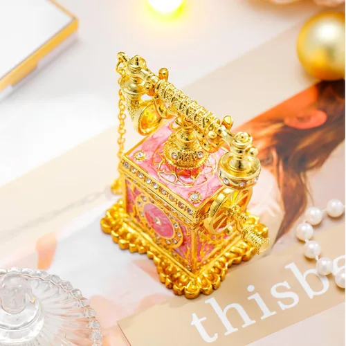 Miniatura 48 de QIFU Caja de baratija pintada a mano con bisagras, regalo único para la familia