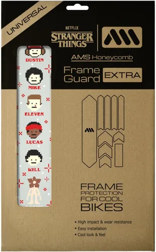 Miniatura 15 de All Mountain Style - Protector de marco de bicicleta extra - Ajuste universal, juego de 10 piezas para tubo descendente, vaina de cadena, desgaste