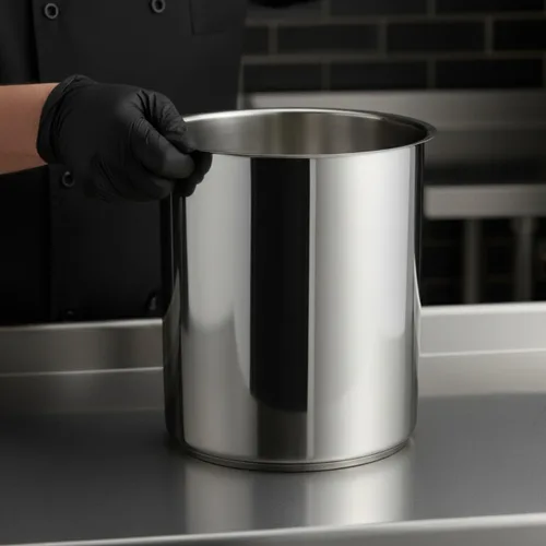 Miniatura 3 de TrueCraftware - Olla de acero inoxidable de 8-1/4 cuartos de galón - para calentador de salsas y sopa, olla de sopa, estación de sopa aplicable a Pot