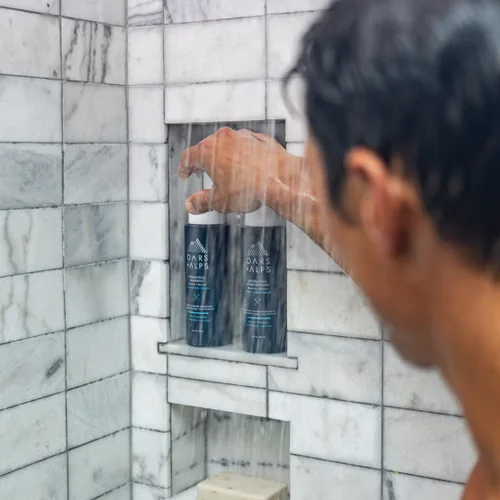 Miniatura 6 de Oars + Alps Kit de champú, acondicionador y gel de baño sin sulfato para hombre, cuidado hidratante de la piel con extracto de algas y algas, aroma