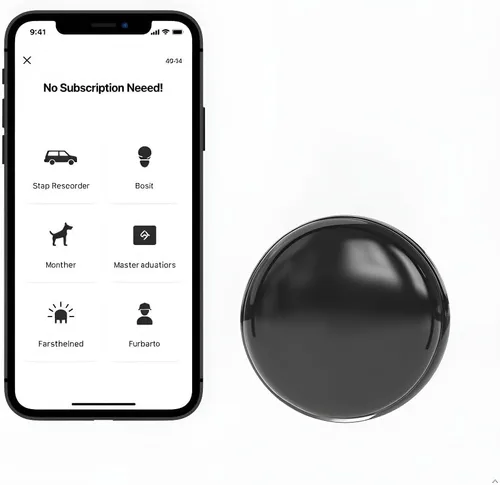 Miniatura 9 de Mini rastreador GPS para vehículos, sin tarifa mensual, rastreador de automóvil con antipérdida, historial de ubicación y larga duración de la Negro