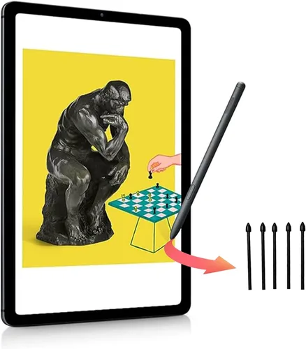 Miniatura 3 de Paquete de 5 puntas de repuesto negras Tab S6 Lite para bolígrafo compatibles con Samsung Galaxy Tab S6 Lite, puntas de repuesto + 1 pinza Puntas