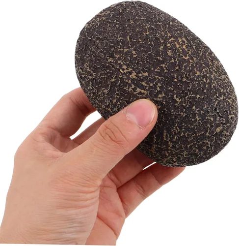 Miniatura 4 de POPETPOP Llavero de piedra realista para exteriores, caja de llaves para jardín, porche, patio oculto