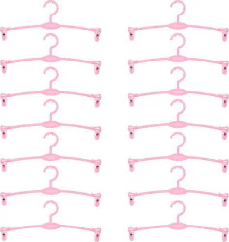 15 piezas de clips de plástico ropa interior pantalones Simplicity Shop ropa de secado pantalones abrigo con práctico sujetador perchero vestidos