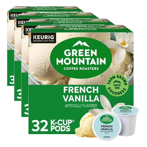 Miniatura 58 de Green Mountain Coffee Selecciones Estacionales de Café Galleta de Canela y Azúcar por Servicio Keurig K-Cup Pods, Café Tueste Claro, 12
