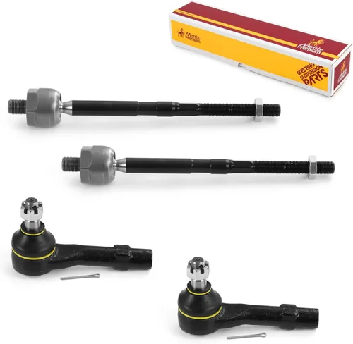Miniatura 208 de Metrix Premium Chassis Parts - Juego de 4 barras de acoplamiento interior y exterior para Audi A3 15-16, Seat Leon 06-20 (México), 09-17 Volkswagen