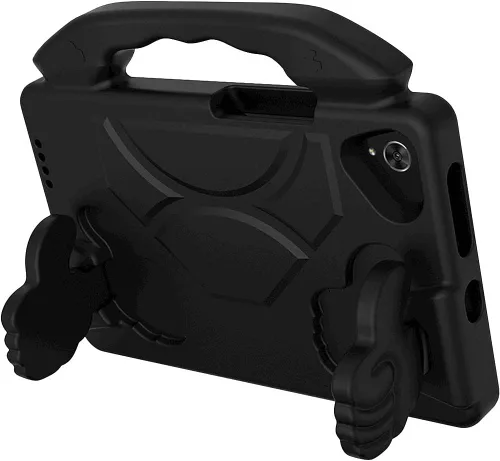 Miniatura 4 de SaharaCase - Funda a prueba de niños para Samsung Galaxy Tab A7 Lite (2021) [parachoques a prueba de golpes] resistente protección infantil Negro