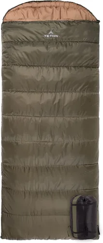 Miniatura 10 de TETON Celsius XL, -25, 20, 0 Degree - Saco de dormir duradero y cálido para adultos y niños. Camping hecho fácil y cálido. Saco de compresión Azul