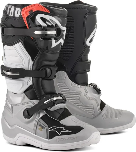 Miniatura 3 de Alpinestars Botas Tech 7S Unisex Juveniles Negro/Plata/Blanco/Oro