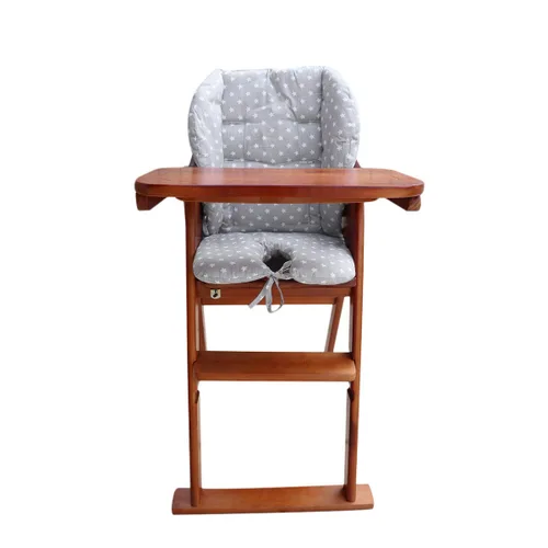 Miniatura 3 de Twoworld Cojín para silla alta, cojín grueso grande para silla alta de bebé, transpirable, adecuado para todo tipo de sillas de comedor de bebé