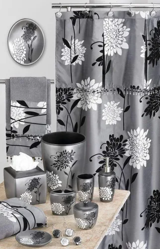 Miniatura 2 de Popular Bath Erica, Alfombra Contorno Gris