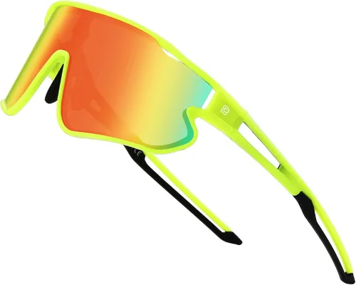 Miniatura 14 de DUCO Gafas de sol polarizadas deportivas para hombres y mujeres, gafas de sol para correr, pesca, ciclismo, béisbol, protección UV400, DC0023 Marco