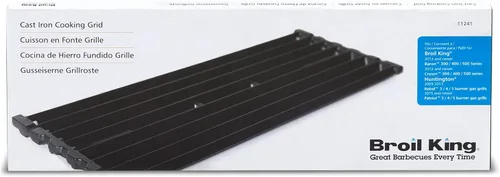 Miniatura 3 de Broil King 11241 Grid-Baron - Rejilla de cocción de hierro fundido, tamaño único, color negro