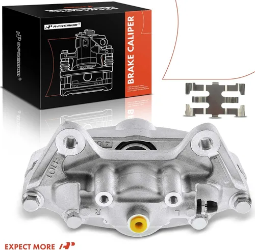 Miniatura 8 de A-Premium Conjunto de pinza de freno de disco compatible con modelos Nissan e Infiniti - 370Z 2009-2019, FX50 2009-2013, G37 2008-2013, M37/M56