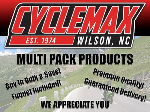 Miniatura 2 de Cyclemax Paquete de dos para Yamaha Yamalube motor sintético completo de 4 tiempos 0W-40 aceite LUB-00W40-FS-12 contiene dos cuartos y un embudo