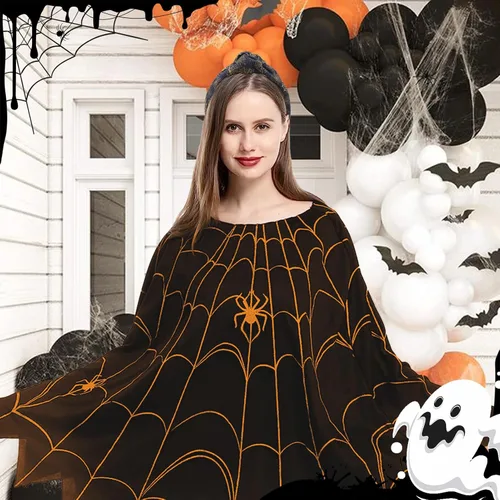 Miniatura 3 de YanJie Diademas anudadas de Halloween para mujeres y niñas, accesorios para el cabello espeluznantes de fantasma, calabaza, accesorios