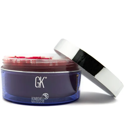 Miniatura 7 de GK HAIR Global Keratin Ultra Blonde Bombshell Masque (7.05 onzas líquidas/7.05 oz) Semi-permanente de larga duración tonificación del cabello