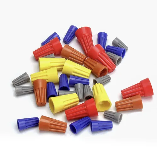 Miniatura 5 de ZIPCCI 1000 piezas tuercas eléctricas de los conectores del alambre, terminales azules de la torsión del alambre de los casquillos de los resortes