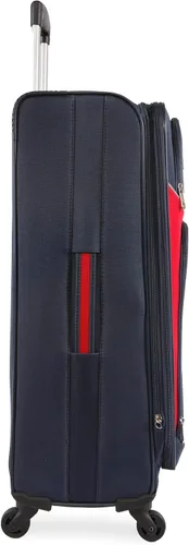 Miniatura 3 de NAUTICA Oceanview - Juego de maletas Softside de 5 piezas, azul marinorojo, marino, Oceanview - Juego de equipaje de 5 piezas