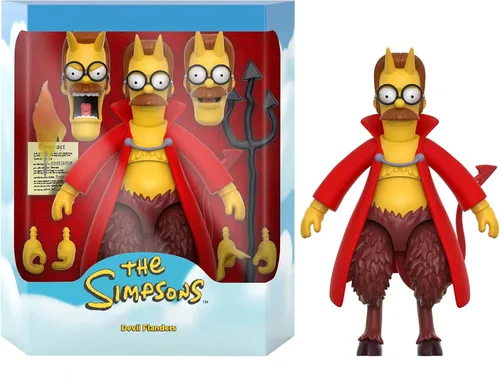 Miniatura 7 de Super7 Ultimates The Simpsons Bartman - Figura de acción de Los Simpson de 7 pulgadas con accesorios, colección clásica de programas de televisión